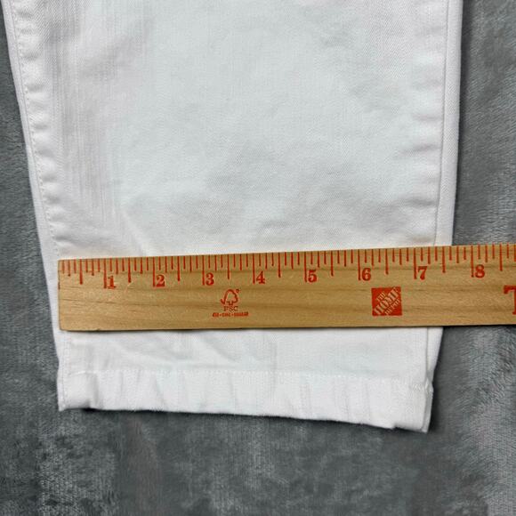 Soft Surroundings Cropped Pullon Pants Plus Sz 1X White - Picture 5 of 10